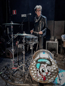 Stray Cats: Drum Head Collaboration 2019